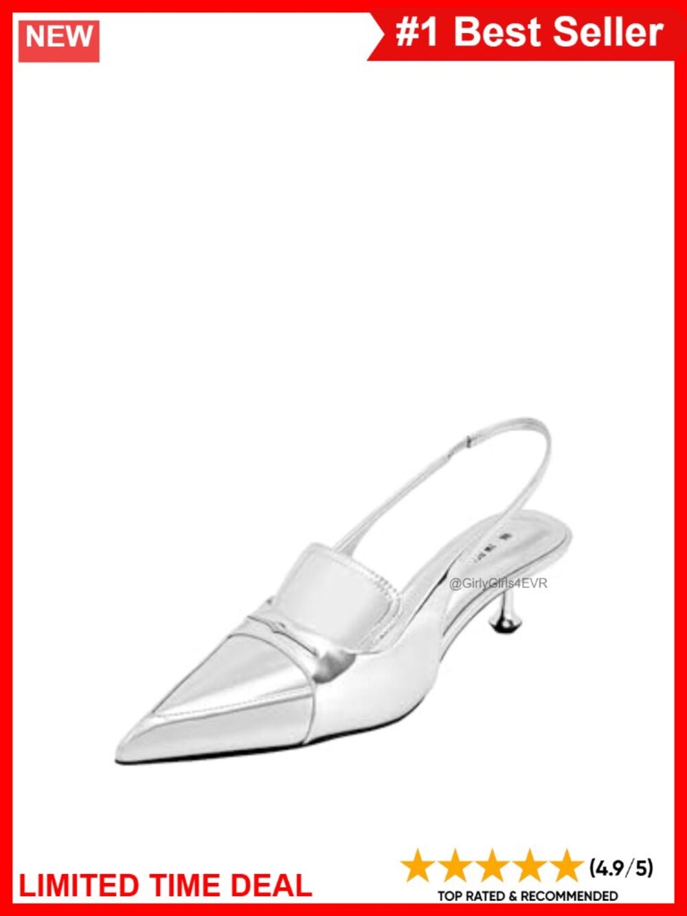 Vegan Leather Kitten Heel Pumps with Ankle Strap Structured Closed Toe